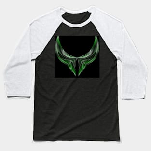 Insectoid- Green Baseball T-Shirt